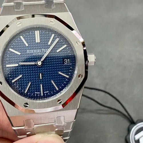 Audemars Piguet Royal Oak 16202 Blue Textured Dial Super Clone