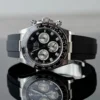Daytona 126519 AVF 1:1 Best Edition Black/Silver Diamonds Dial on Oysterflex Strap DD4131 (Mod) - Image 2