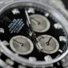 Daytona 126519 AVF 1:1 Best Edition Black/Silver Diamonds Dial on Oysterflex Strap DD4131 (Mod) - Image 3