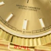 DayDate 40 228238 ARF 904L Steel Gold Stick Dial on President Bracelet VR3255 - Image 3