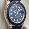 Yacht-Master 126655 SCF 1:1 Best Edition 3D Black Ceramic Bezel on Black Rubber Strap DD3235 - Image 4