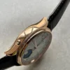 Rolex Cellini Moonphase 50535 RG White Dial on Leather Strap KZF Asia 3195 Mod Super Clone - Image 9