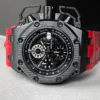 Royal Oak Offshore Survivor IPF 1:1 Limited Edition on Red Leather Strap A7750 - Image 4