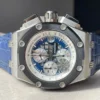 Royal Oak Offshore Rubens Barrichello Ii 26078PO Blue Dial Blue leather Strap - Image 4