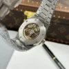 Audemars Piguet Royal Oak Openworked Frosted 15412 Skeleton Dial Bezel Stone Baguette 41mm Super Clone - Image 11