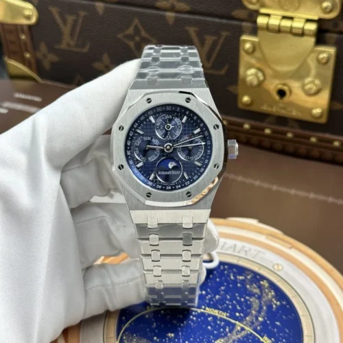 Audemars Piguet Royal Oak Perpetual Calendar 26574ST Blue Dial Automatic Movement 41mm
