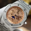 Audemars Piguet Royal Oak Perpetual Calendar 26615TI Salmon Dial 41mm - Image 4