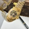 Audemars Piguet Royal Oak Openworked Frosted 15412 Case Yellow Bezel Stone Baguette 41mm - Image 10