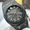 Audemars Piguet Royal Oak DiW 15500 Case Carbon Second Hand Is Orange 41mm - Image 4