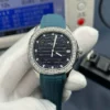 Patek Philippe Aquanaut 5268G Imitation Watches Charcoal Blue Dial Rubber Strap PPF Factory 38.8mm