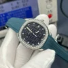 Patek Philippe Aquanaut 5268G Imitation Watches Charcoal Blue Dial Rubber Strap PPF Factory 38.8mm - Image 2