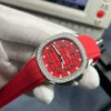 Patek Philippe Aquanaut 5268G Red Dial Rubber Strap PPF Factory 38.8mm - Image 2