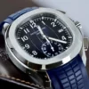 Patek Philippe Aquanaut 5968G Blue Dial Rubber Strap 42.2mm - Image 4