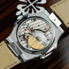 Patek Philippe Nautilus 5740 Gray Dial Automatic Movement Leather Strap 40mm - Image 7