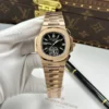 Patek Philippe Nautilus 5980 Black Dial Case Rose Gold 40mm