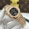 Patek Philippe Nautilus 5980 Black Dial Case Rose Gold 40mm - Image 5