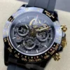 Rolex Daytona By Blaken Skeleton Dial Rubber Strap 40mm Black - Image 3