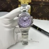 Rolex Daytona Mother Of Pearl Purple Dial Bezel Stone CZ 40mm