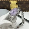 Rolex Daytona Mother Of Pearl Purple Dial Bezel Stone CZ 40mm - Image 3