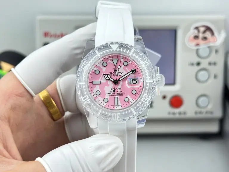 Rolex Submariner Phantomlab Pink Dial Swiss Automatic Movement 40mm