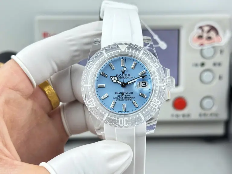 Rolex Submariner Phantomlab Ice Blue Dial Swiss Automatic Movement 40mm Super Clone