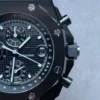 Royal Oak Offshore Chronograph CER Black Dial on Rubber Strap APF A3126 Mod - Image 2