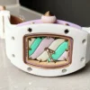 Richard Mille RM07-03 Candy Watch OXF Best Edition Colourful Dial on White Rubber Strap MIYOTA 6T51 - Image 2