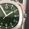 Aquanaut 5168G 42mm SS ZF 1:1 Best Edition Green Dial on Green Rubber Strap - Image 2