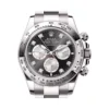 Daytona 126509 904L SS UFO 1:1 Best Edition Black Dial Silver Subdial Diamond Marker On 904L SS Bracelet UF4131 (Free Sprung) - Image 3