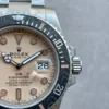 Rolex Submariner DiW “Dune” 904L SS Yellow Dial on SS Bracelet VSF VS3135 Super Clone - Image 2