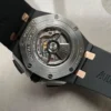 Royal Oak Offshore Chronograph CER Black Dial on Rubber Strap APF A3126 Mod - Image 9