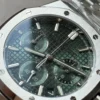 Royal Oak Chrono 26240 SS DDF 1:1 Best Edition Green Dial on SS Bracelet DD4401 - Image 6