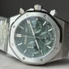 Royal Oak Chrono 26240 SS DDF 1:1 Best Edition Green Dial on SS Bracelet DD4401 - Image 5