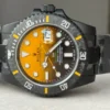 Submariner DIW DLC VSF 1:1 Best Edition Black/Orange Dial on DLC Bracelet VS3135 - Image 6