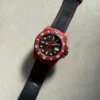 Submariner DIW Red Carbon VSF 1:1 Best Edition Black Dial on Black Nylon Strap VS3135 - Image 6