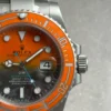 Submariner DIW Sandblasted VSF 1:1 Best Edition Orange Grey Dial on SS Bracelet VS3135 - Image 3