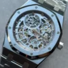 Royal Oak Openworked 16204 SS ZF 1:1 Best Edition Skeleton Dial on SS Bracelet A7124 Super Clone - Image 4