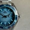 Seamaster planet ocean 39.5mm VSF 1:1 Best Edition Summer Blue Dial on SS Bracelet VS8800 V4 - Image 6