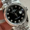DateJust 36 SS 126233 ARF 1:1 Best Edition Black Diamonds Dial on Jubilee Bracelet SH3235