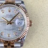 Rolex Datejust 36 126231 Two Tone Rose Gold Silver Motif DIAMOND Dial - Jubilee Bracelet - 2023 - Image 5