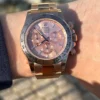 Daytona 116505 904L RG VF 1:1 Best Edition Pink Crystal Dial On 904L RG Bracelet DD4130 - Image 7