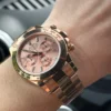 Daytona 116505 904L RG VF 1:1 Best Edition Pink Crystal Dial On 904L RG Bracelet DD4130 - Image 2