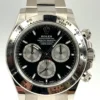Daytona 126509 904L SS UFO 1:1 Best Edition Black Dial Silver Subdial On 904L SS Bracelet UF4131 (Free Sprung) - Image 4