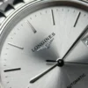 Longines Presence Silver Gray Dial Metal Strap 40mm Super Clone - Image 6