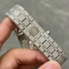 Audemars Piguet Royal Oak 41MM Silver Dial Iced Out 25.25- 15400ST - Image 4