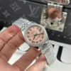 Rolex Datejust Women Pink Dial Diamond CZ Bezel THB Factory 31mm Super Clone - Image 2