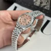 Rolex Datejust Women Pink Dial Diamond CZ Bezel THB Factory 31mm Super Clone - Image 3