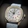 Patek Philippe Aquanaut 5072R Blue Diamond PP Factory 35.6mm Super ClonePatek Philippe Aquanaut 5072R Blue Diamond PP Factory 35.6mm Super Clone