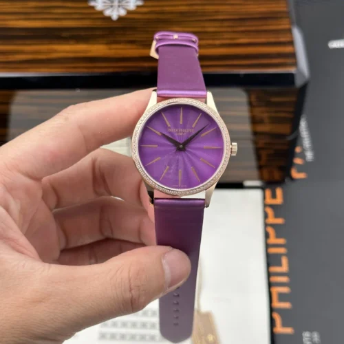 Patek Philippe Calatrava 4997 Purple Dial Automatic Movement 35mm