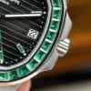 Patek Philippe Nautilus 5723 Gray Dial Bezel Stone Green 40mm - Image 10